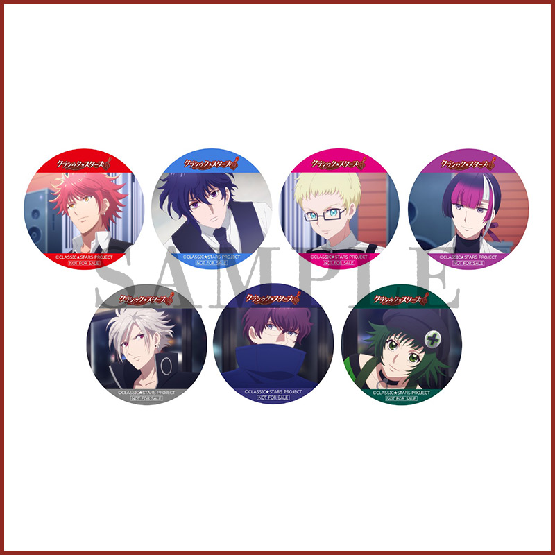 57mm缶バッジ7個セット（場面写使用）